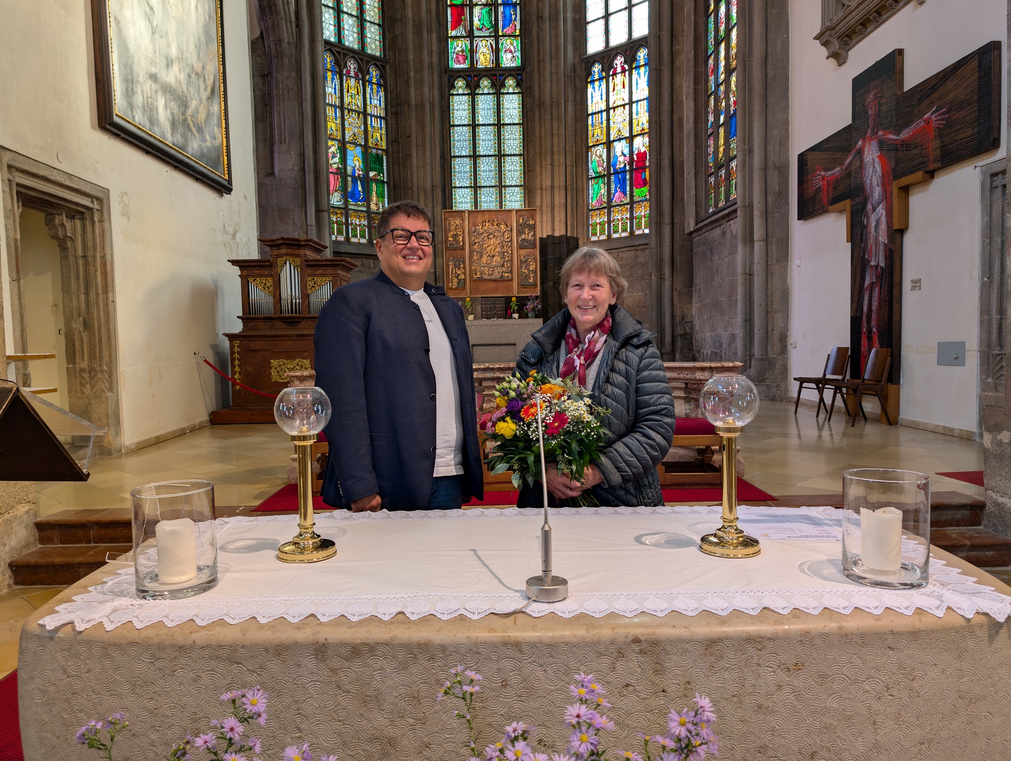 Roland Altreiter und Eva Schermann