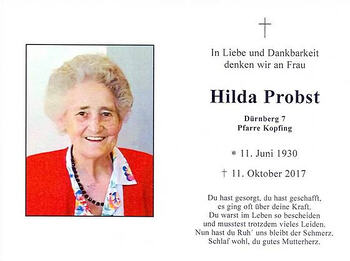 Hilda Probst